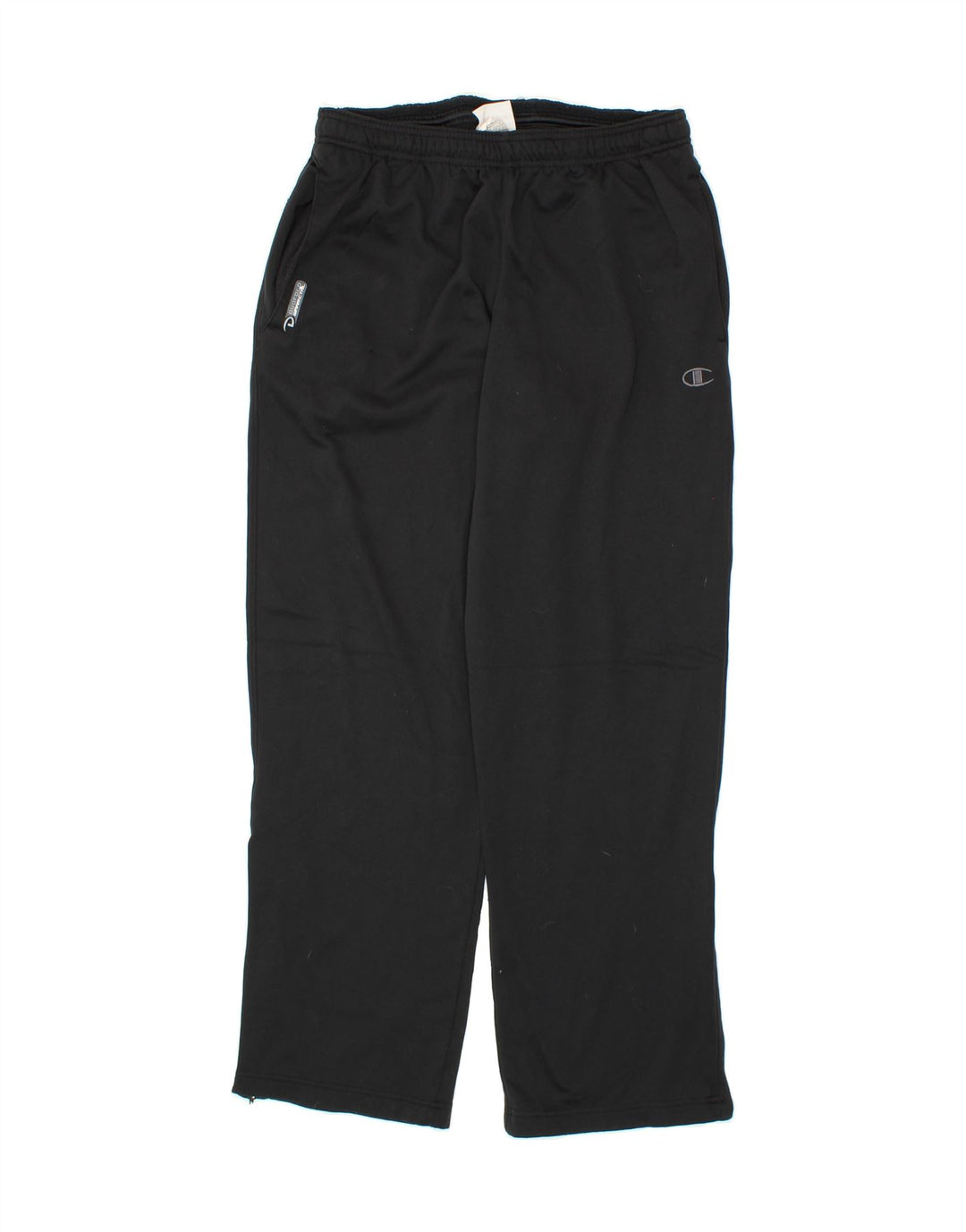 CHAMPION Mens Tracksuit Trousers Medium  Black Polyester Vintage Champion and Second-Hand Champion from Messina Hembry 