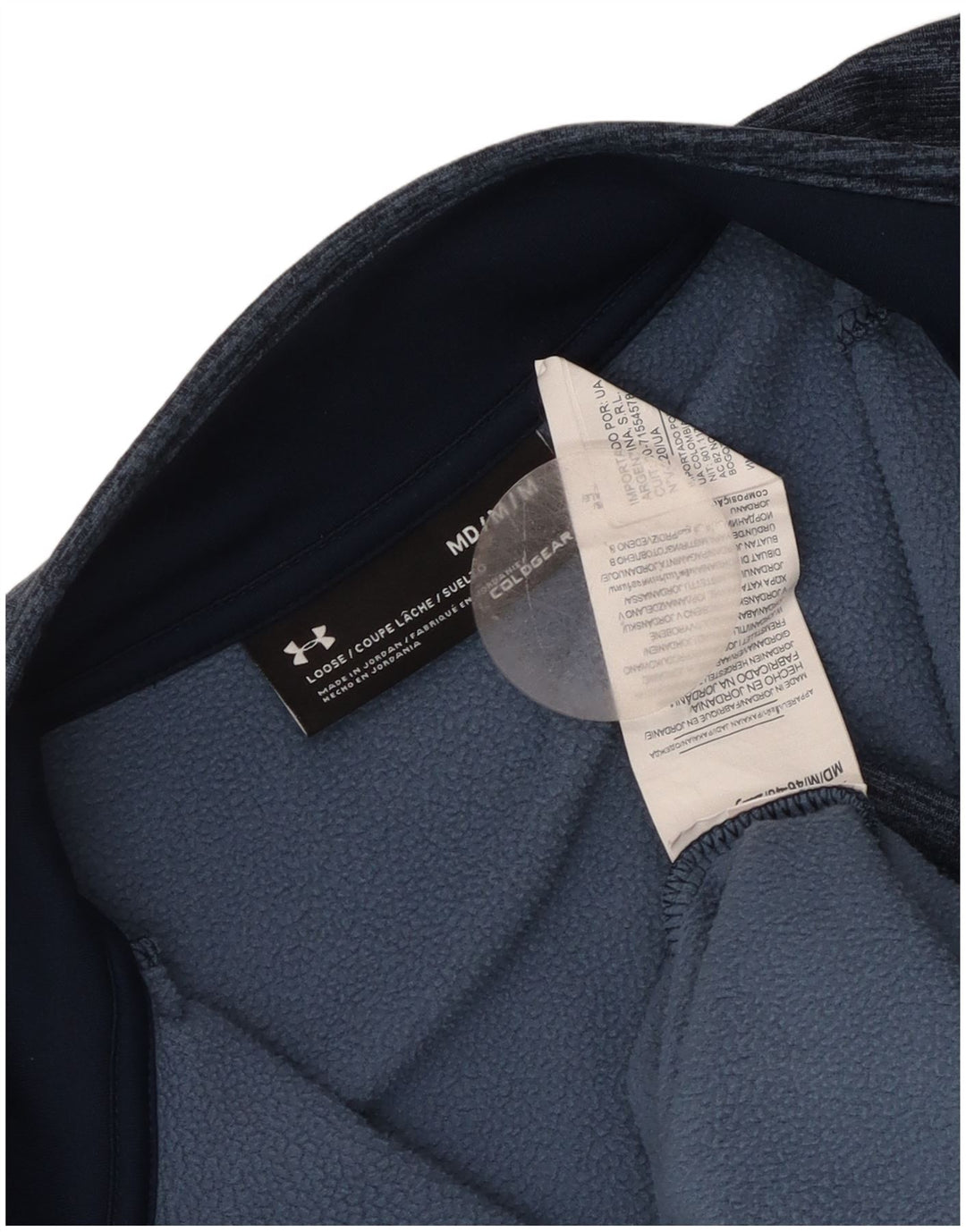 Ανδρική μπλούζα Under Armour Cold Gear Jumper Medium Navy Blue Flecked