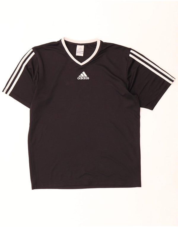 Adidas Ανδρικό T-Shirt Climalite Top Small Black Polyester