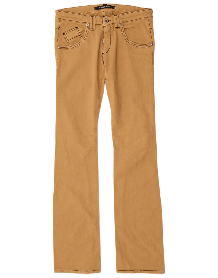 Against My Killer Γυναικείο Χαμηλό Παντελόνι IT 46 Large W32 L36 Beige