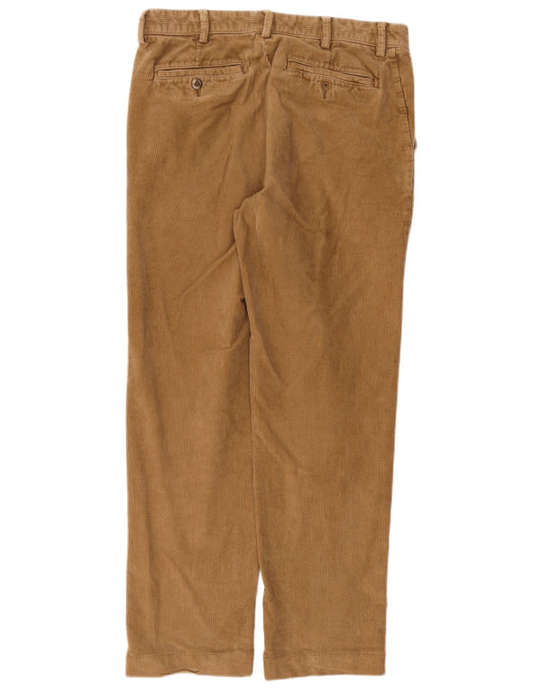 L.L.Bean Ανδρικό ίσιο κλασικό κοτλέ παντελόνι W32 L29 Μπεζ βαμβακερό