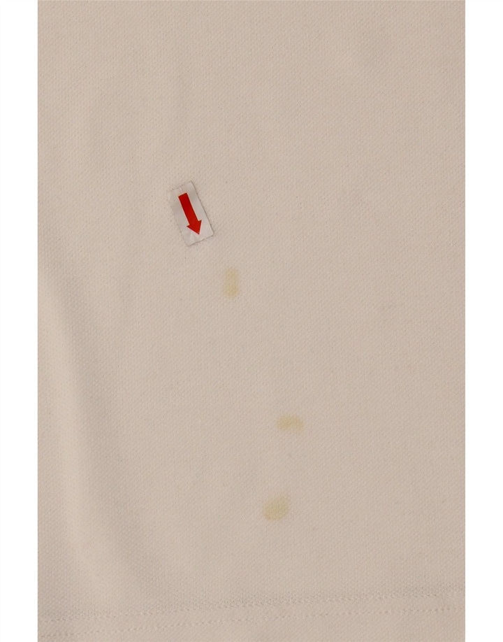 Lacoste Ανδρικό πουκάμισο Polo Slim Fit Μέγεθος 5 Μεγάλο λευκό βαμβακερό