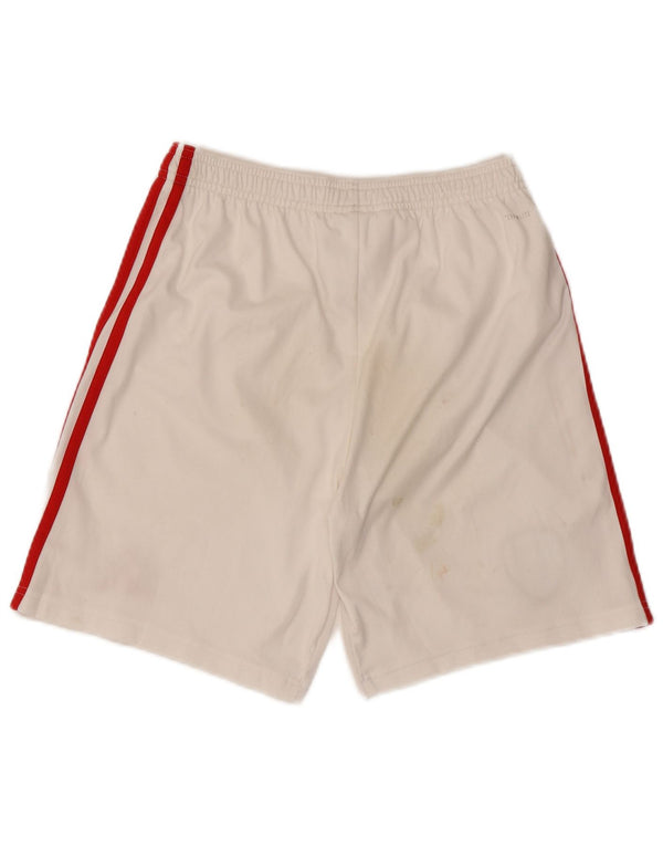 Γραφικό αθλητικό σορτς Adidas Boys Arsenal 13-14 ετών λευκό πολυεστέρα