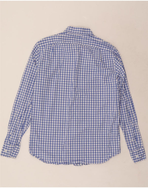 Ανδρικό πουκάμισο J. Crew Classic Fit Medium Blue Gingham Cotton