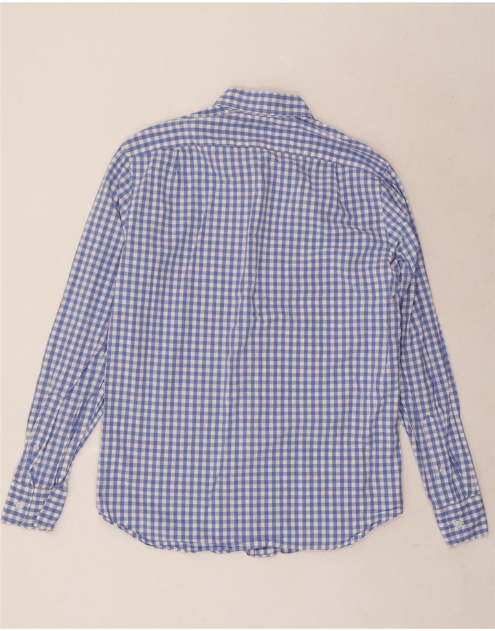 Ανδρικό πουκάμισο J. Crew Classic Fit Medium Blue Gingham Cotton