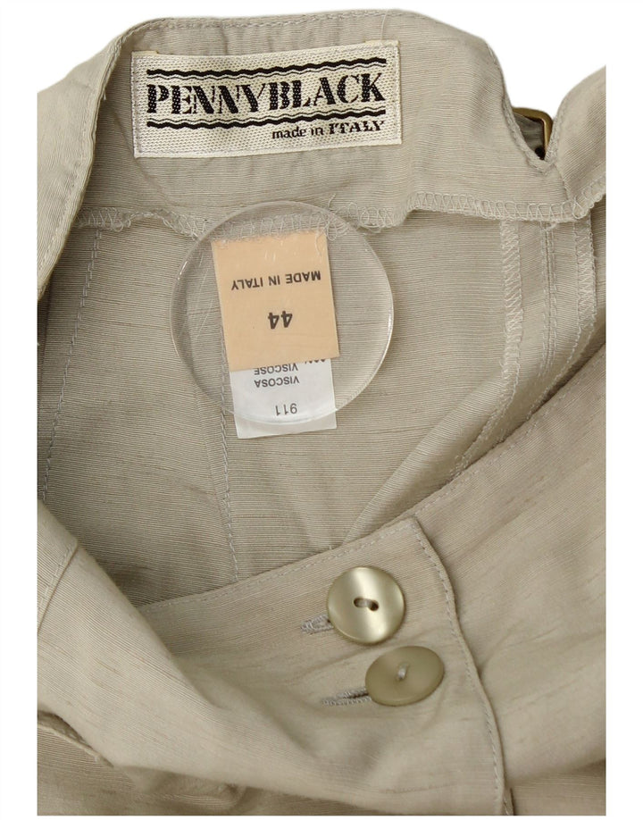 PENNY BLACK Γυναικεία Midi Φούστα IT 44 Medium W27 Γκρι βισκόζη