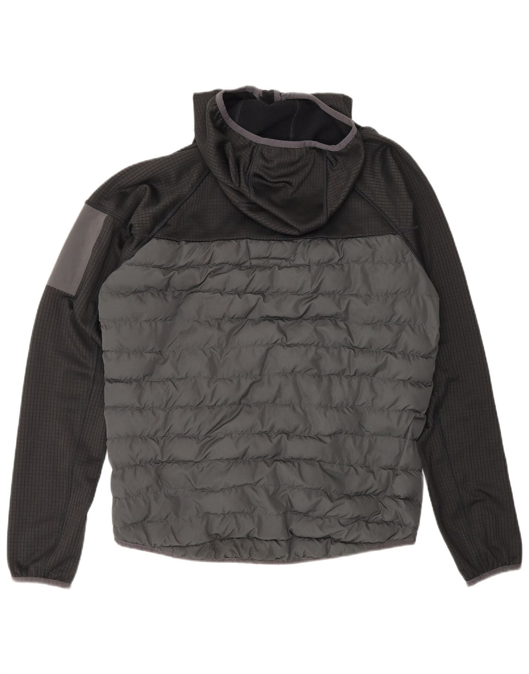 Ανδρικό μπουφάν BERGHAUS με κουκούλα με επένδυση UK 38 μεσαίο γκρι πολυεστέρας