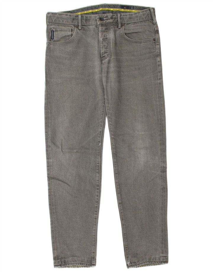 Armani Ανδρικό Slim Jeans W34 L34 Γκρι βαμβακερό
