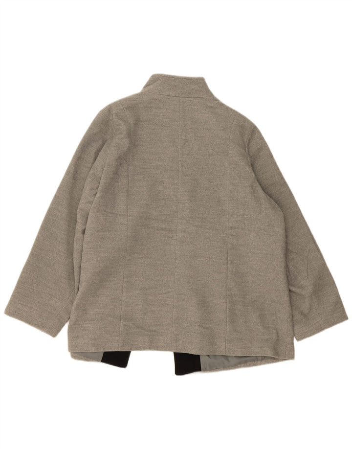 Marks & Spencer Γυναικείο Μπουφάν Bomber UK 20 2XL Grey Polyester