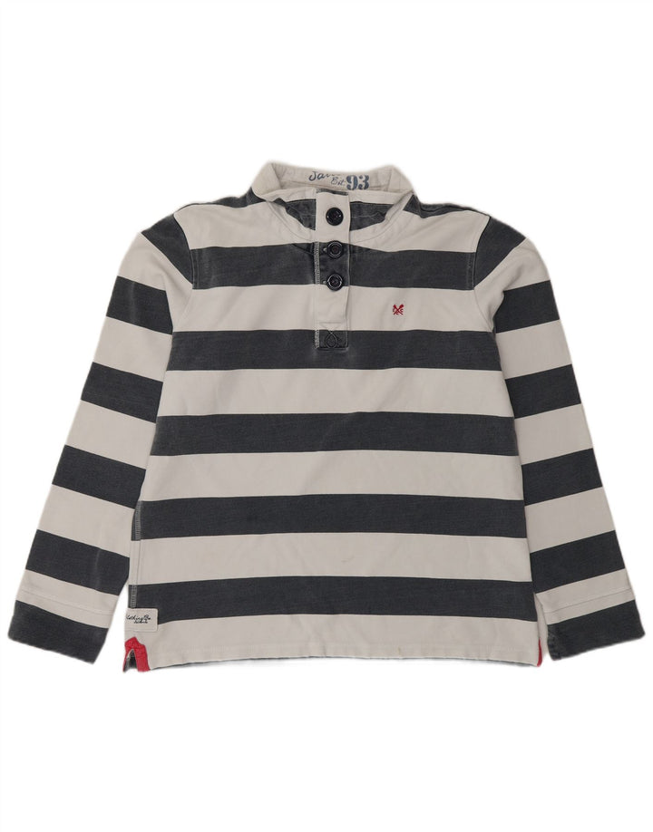 Γυναικεία φούτερ Crew Clothing Jumper UK 14 Medium Blue ριγέ