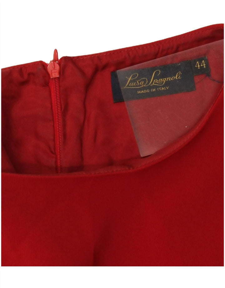 Γυναικείο φόρεμα με θήκη Luisa Spagnoli IT 44 Medium Red