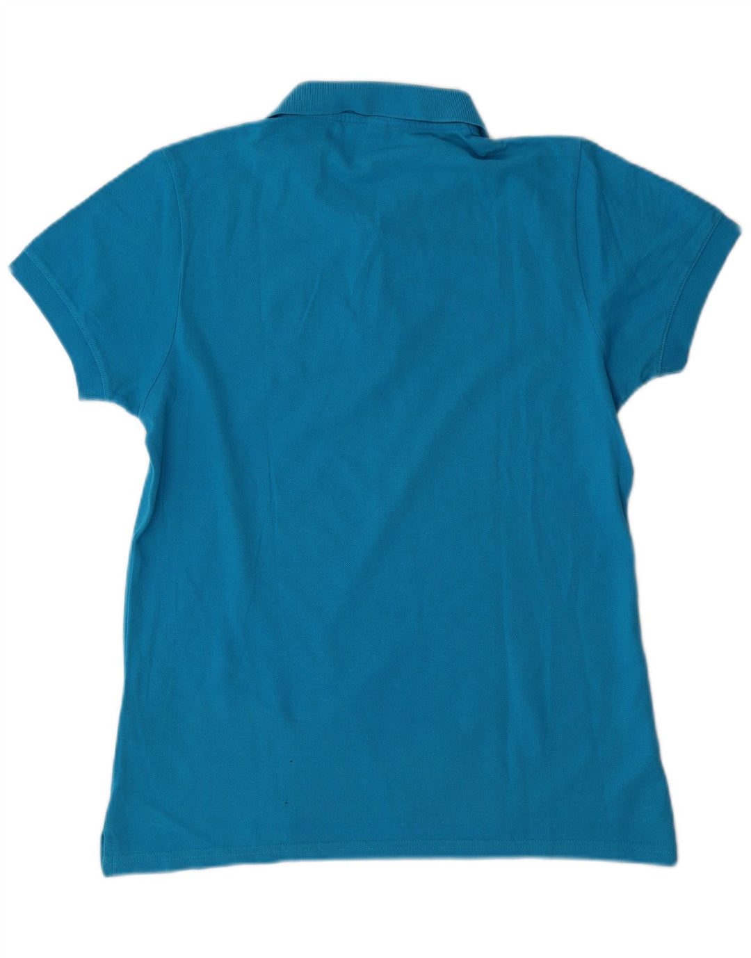 Ανδρικό μπλουζάκι πόλο MOSCHINO Μικρό μπλε βαμβακερό