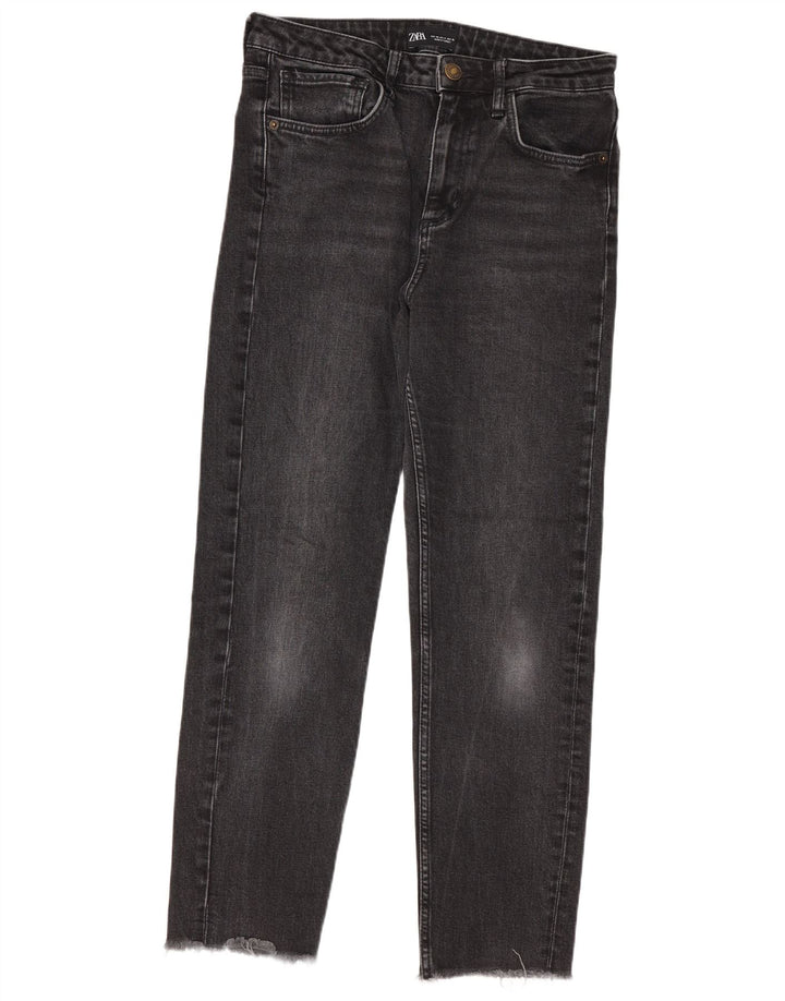 Zara Γυναικείο Slim Jeans EU 40 Medium W30 L27 Μαύρο