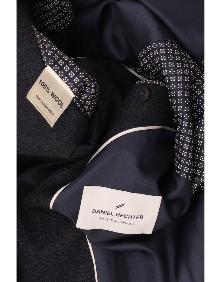 Daniel Hechter Ανδρικό σακάκι με 2 κουμπιά UK 38 Medium Grey Wool