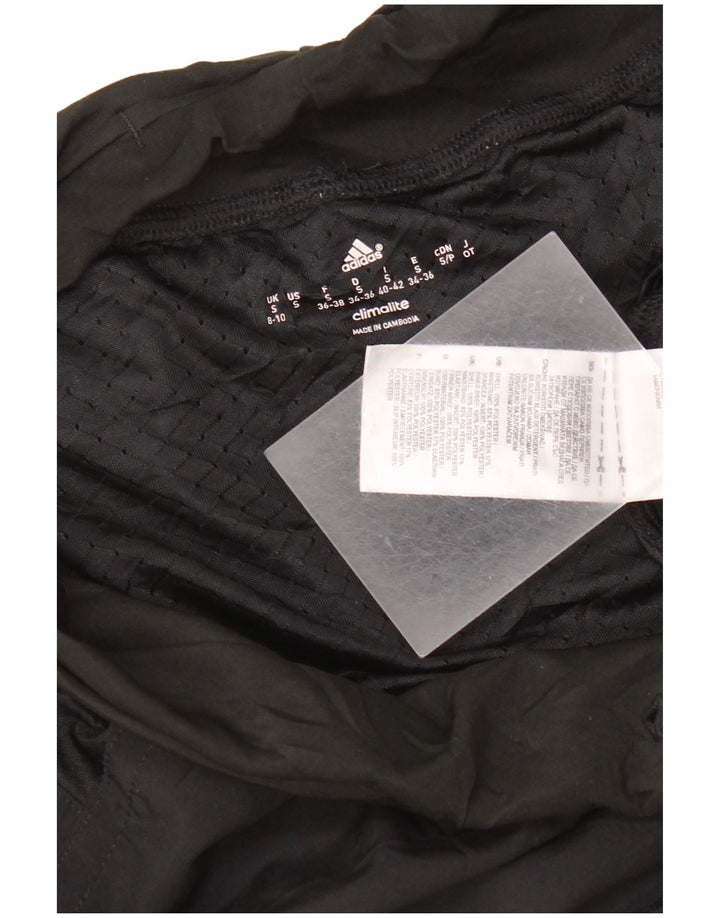 Γυναικείο αθλητικό σορτς Adidas Climalite UK 8/10 Μικρό μαύρο πολυεστέρα