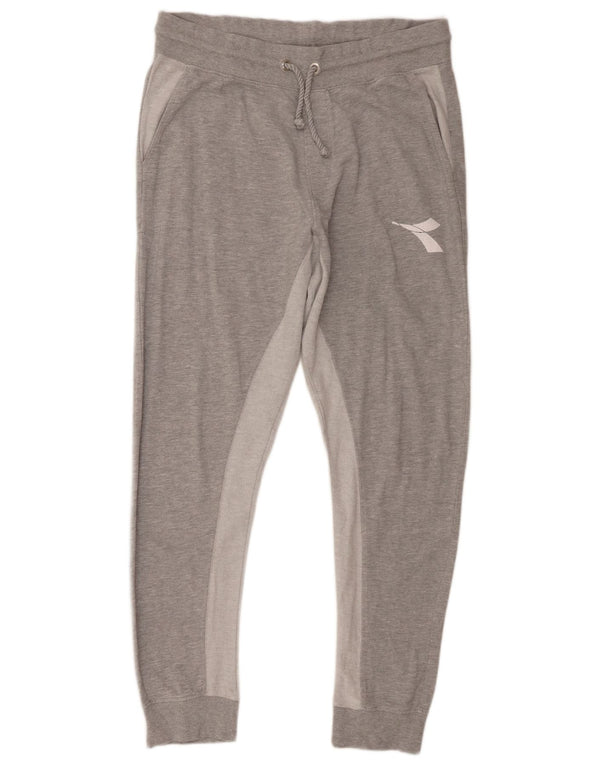 Ανδρική φόρμα Diadora Παντελόνι Joggers XL Γκρι Colourblock Βαμβακερό