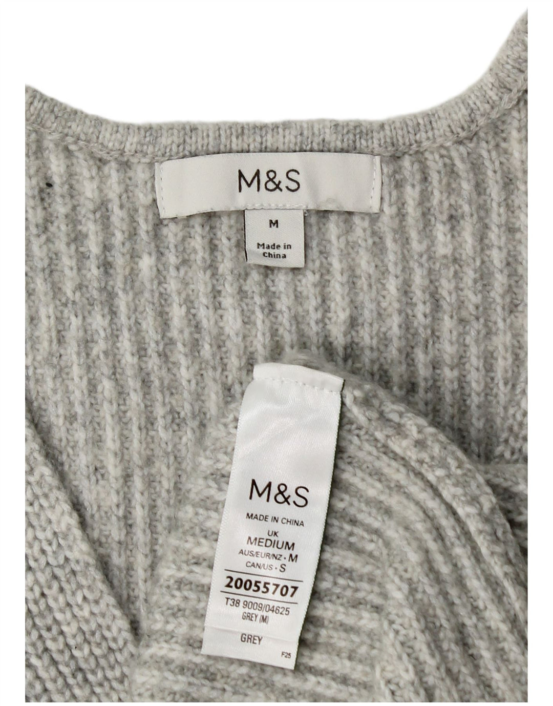 Marks & Spencer Γυναικείο πουλόβερ με λαιμόκοψη με λαιμόκοψη UK 14 μεσαίο πολυεστέρας