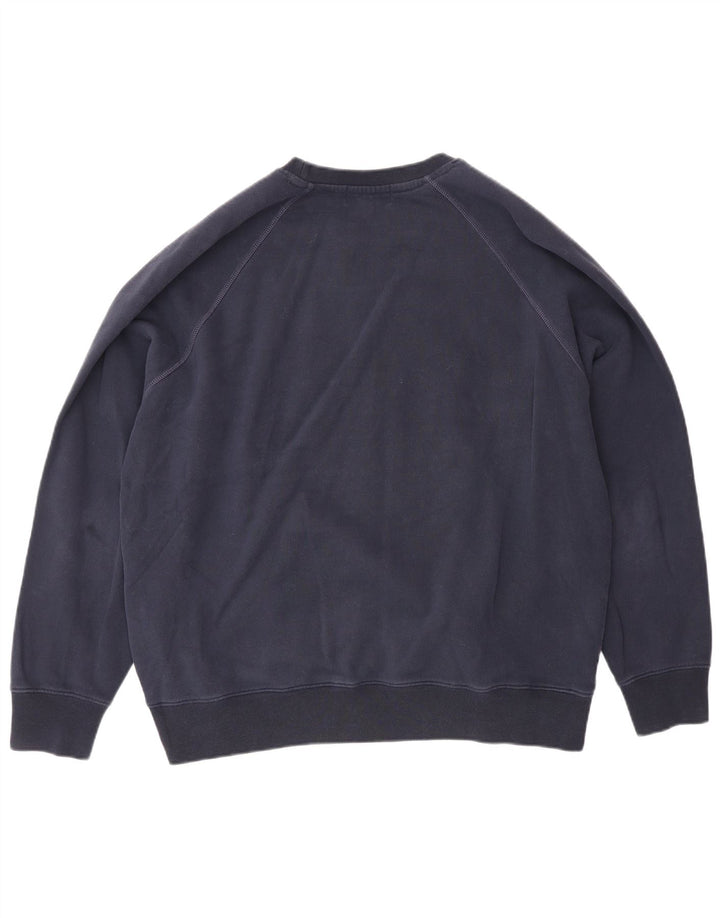 Ανδρικό γραφικό φούτερ Roy Rogers Jumper Large Navy Blue από βαμβάκι
