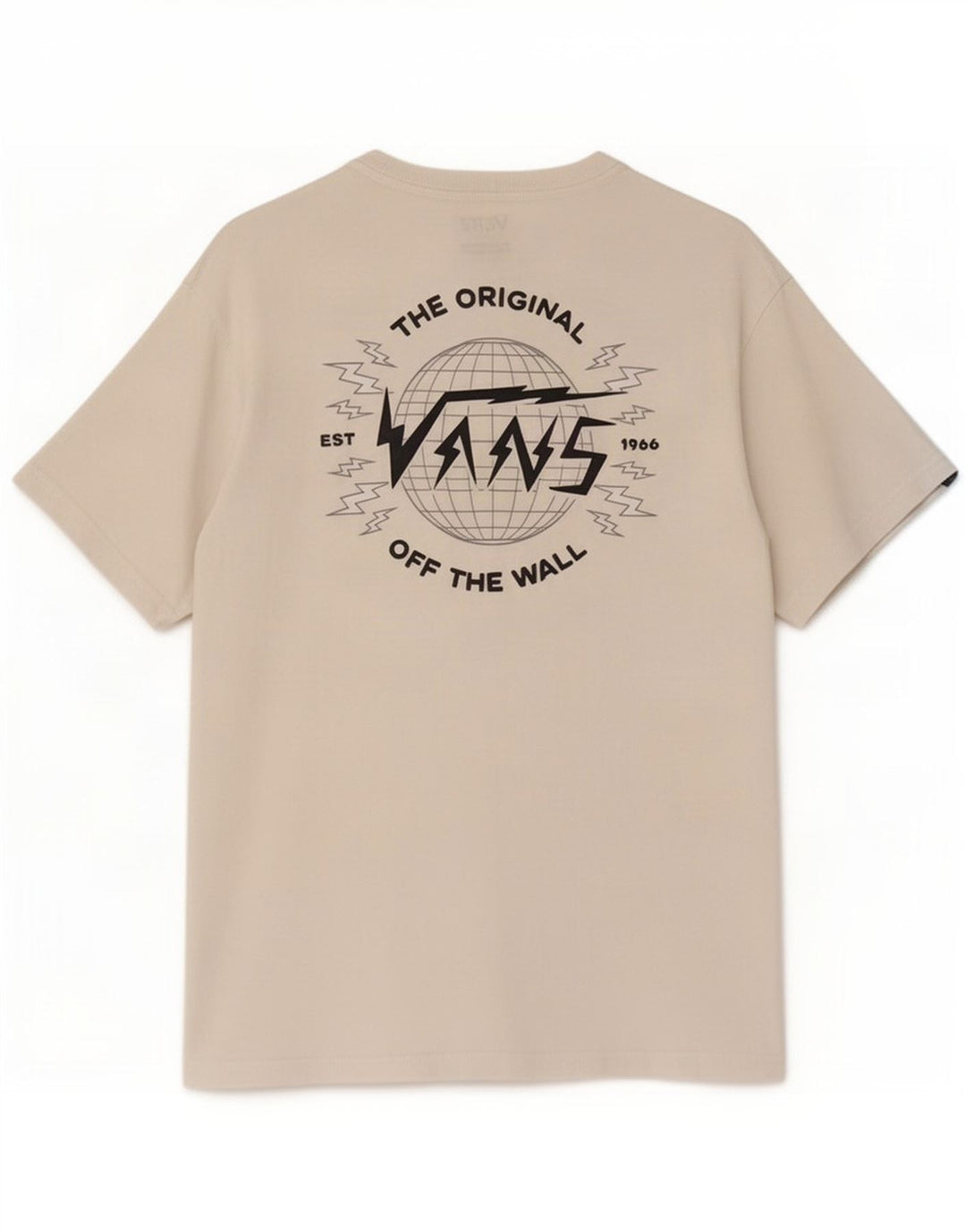 Ανδρικό γραφικό T-Shirt Vans Classic Fit Top Μεσαίο λευκό βαμβακερό