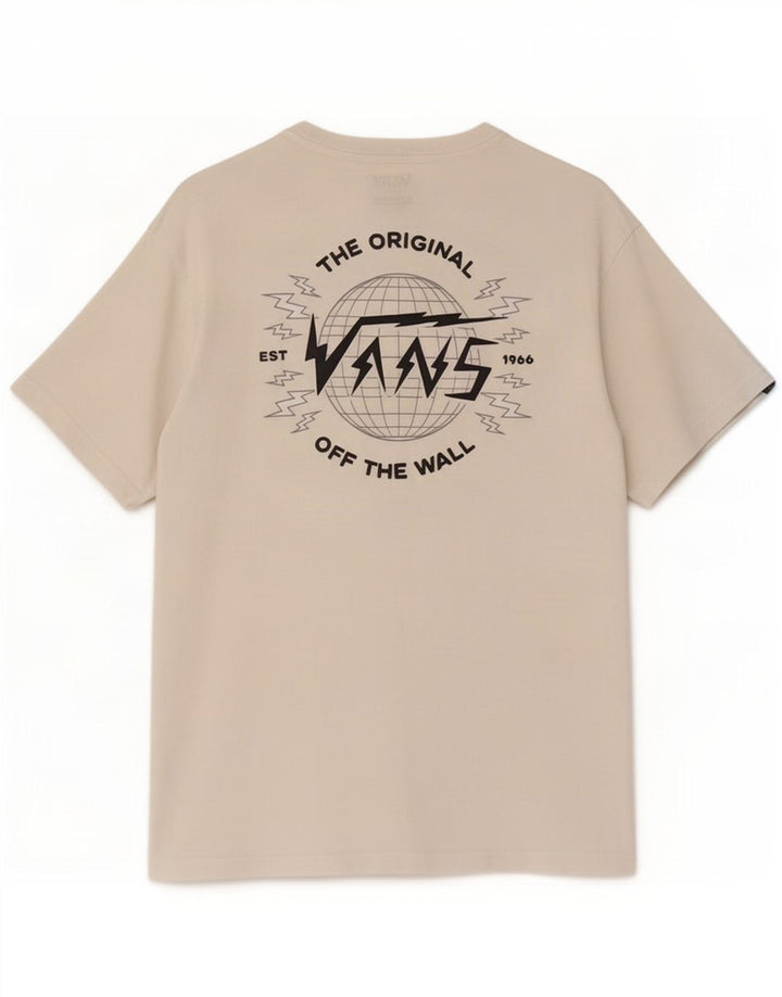 Ανδρικό γραφικό T-Shirt Vans Classic Fit Top Μεσαίο λευκό βαμβακερό
