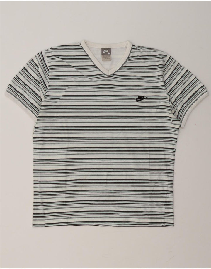 Ανδρικό μπλουζάκι Nike, μεσαίο, πολύχρωμο ριγέ