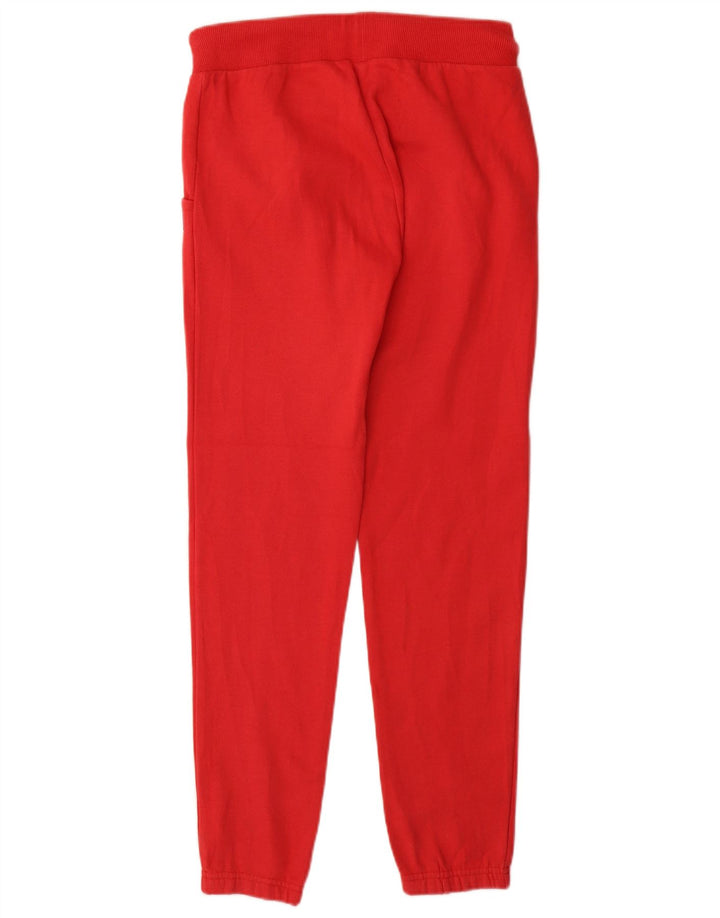Superdry Γυναικεία φόρμα παντελόνι Joggers UK 8 Small Red Cotton