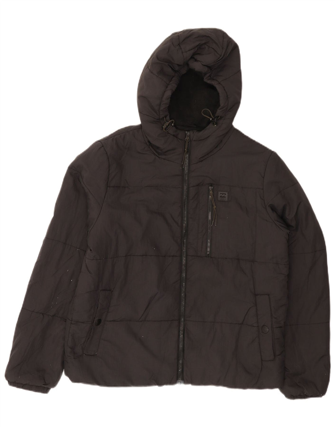 Ανδρικό μπουφάν με κουκούλα Billabong UK 38 Medium Black Nylon