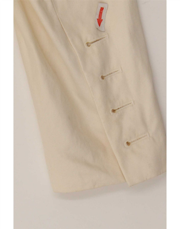 Escada Γυναικείο Ανοιχτό Μπουφάν Bolero EU 36 Small Beige Βαμβακερό