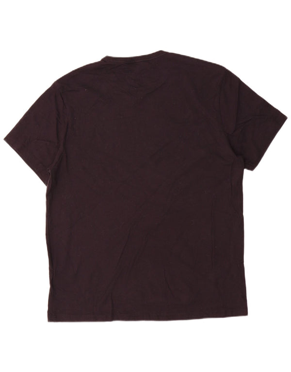 Jack Wills Ανδρικό T-Shirt Classic Fit Top XL Μαύρο βαμβακερό