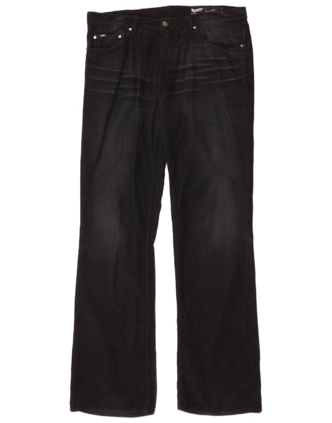 Ανδρικό Gas Bootcut Κοτλέ Παντελόνι W36 L34 Μαύρο