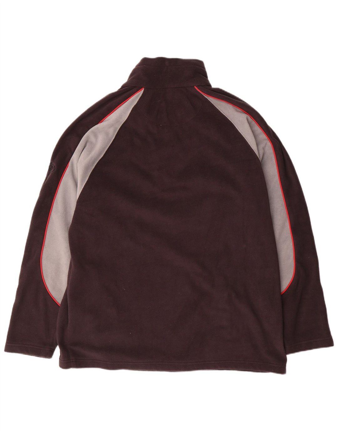 IGUANA Ανδρικό φερμουάρ Fleece Jumper XL Μαύρο Colourblock Πολυεστέρας