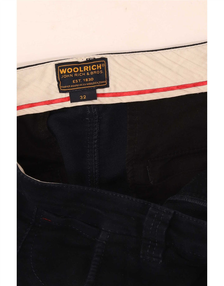 Ανδρικό παντελόνι Chino Woolrich Regular W32 L29 Navy Blue