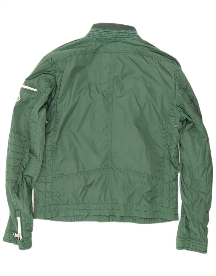 MONCLER Ανδρικό μπουφάν Bomber Size 3 Large Green Modern