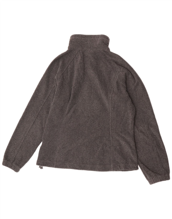 Columbia Γυναικείο Fleece Jacket UK 14 Medium Grey Polyester Sports
