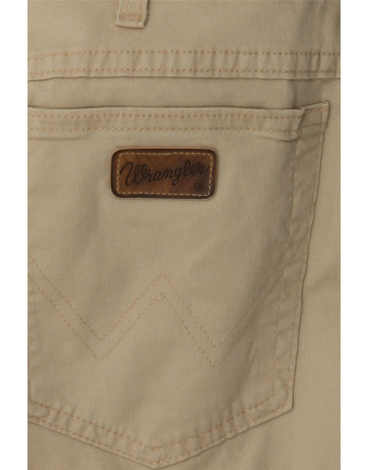 Ανδρικό ίσιο casual παντελόνι WRANGLER W38 L33 Μπεζ