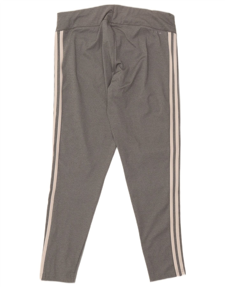 Γυναικεία κολάν ADIDAS Climalite UK 16/18 Large Grey Polyester