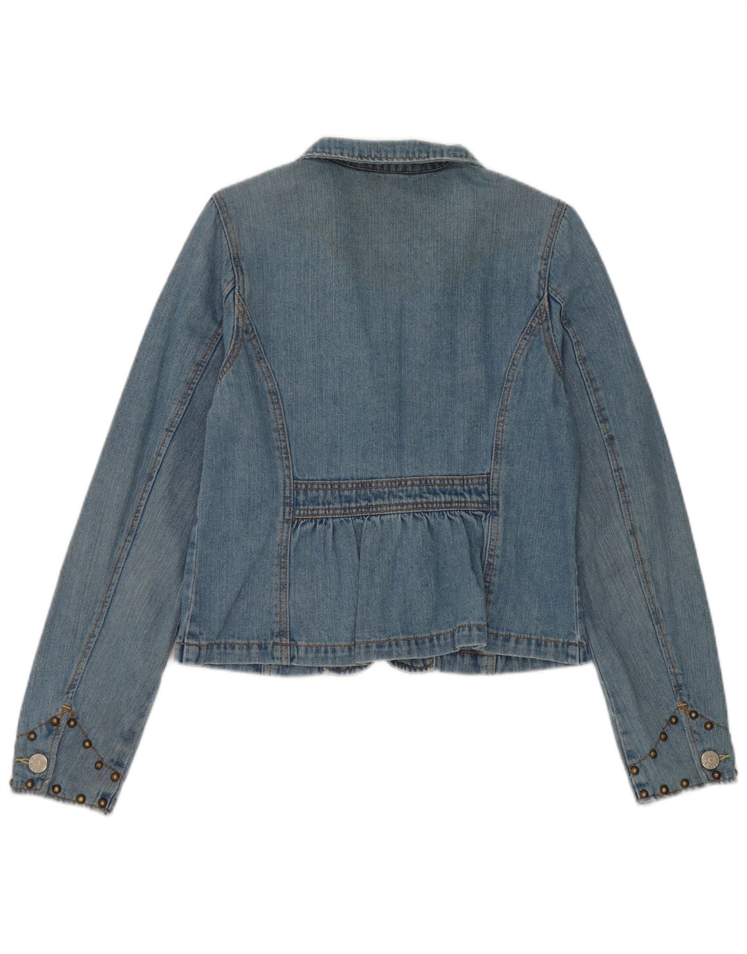 Levi's γυναικείο τζιν μπλέιζερ τζιν μπουφάν UK 16 μεγάλο βαμβακερό