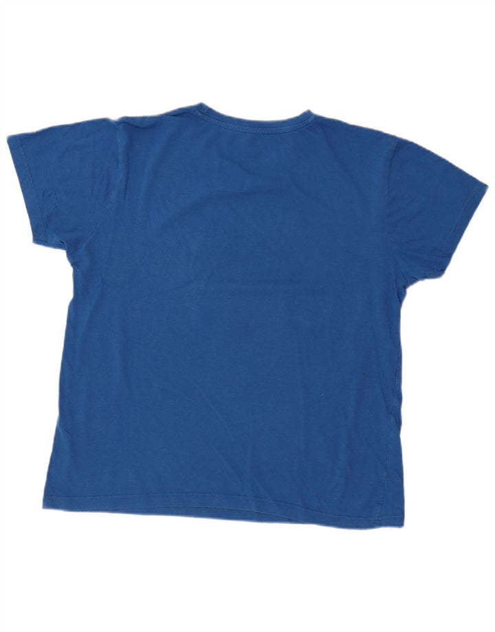 Ανδρικό γραφικό T-Shirt Lotto Top Large Blue