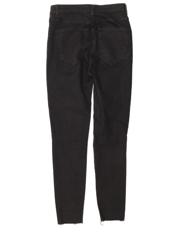Zara γυναικεία ψηλόμεση στενόχωρα τζιν EU 40 Medium W30 L28 Μαύρο