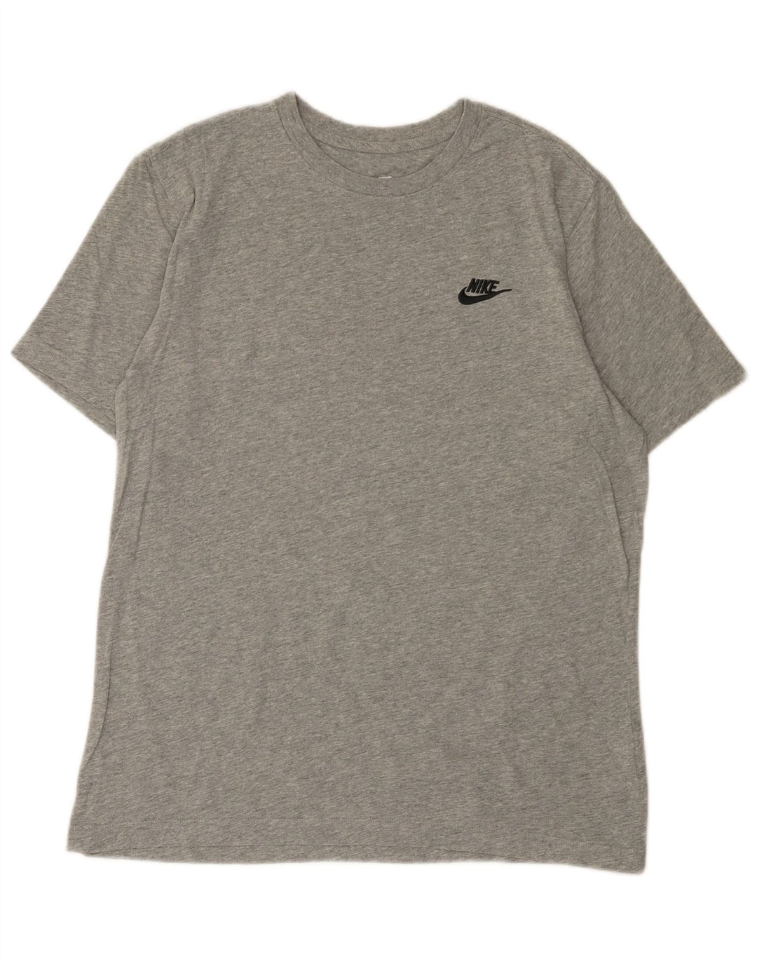 Ανδρικό T-Shirt NIKE Τοπ μεσαίο γκρι βαμβακερό