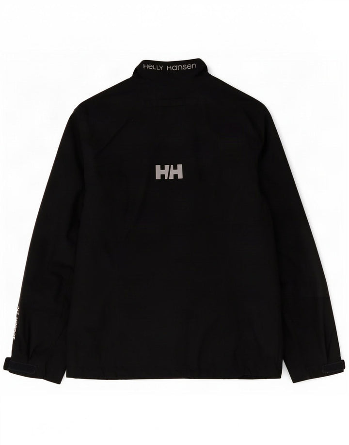 Helly Hansen Γυναικείο Μπουφάν με γραφικό αντιανεμικό UK 14 Μεσαίο μαύρο πολυεστέρα