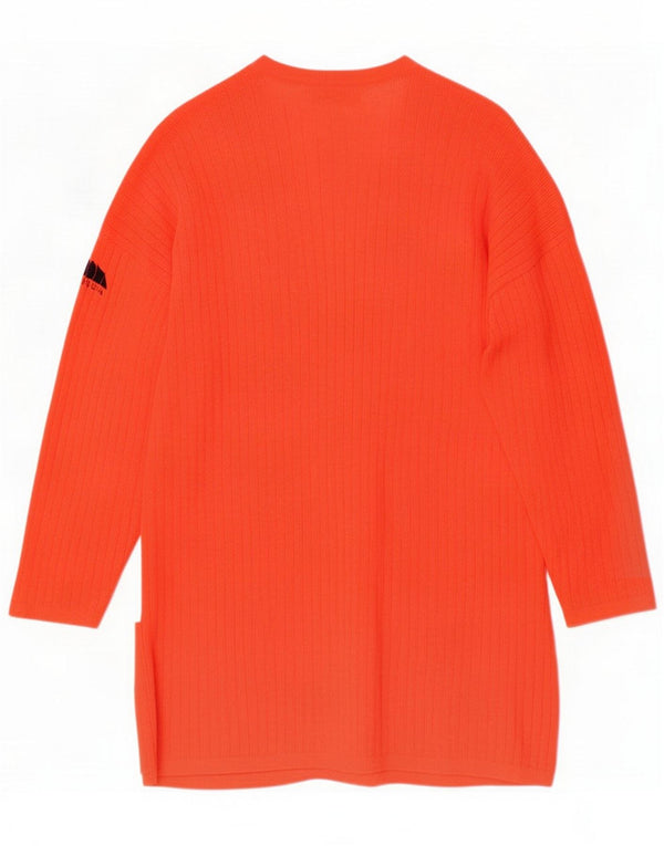 Poi By Krizia Γυναικεία Ζακέτα Longline UK 14 Large Orange