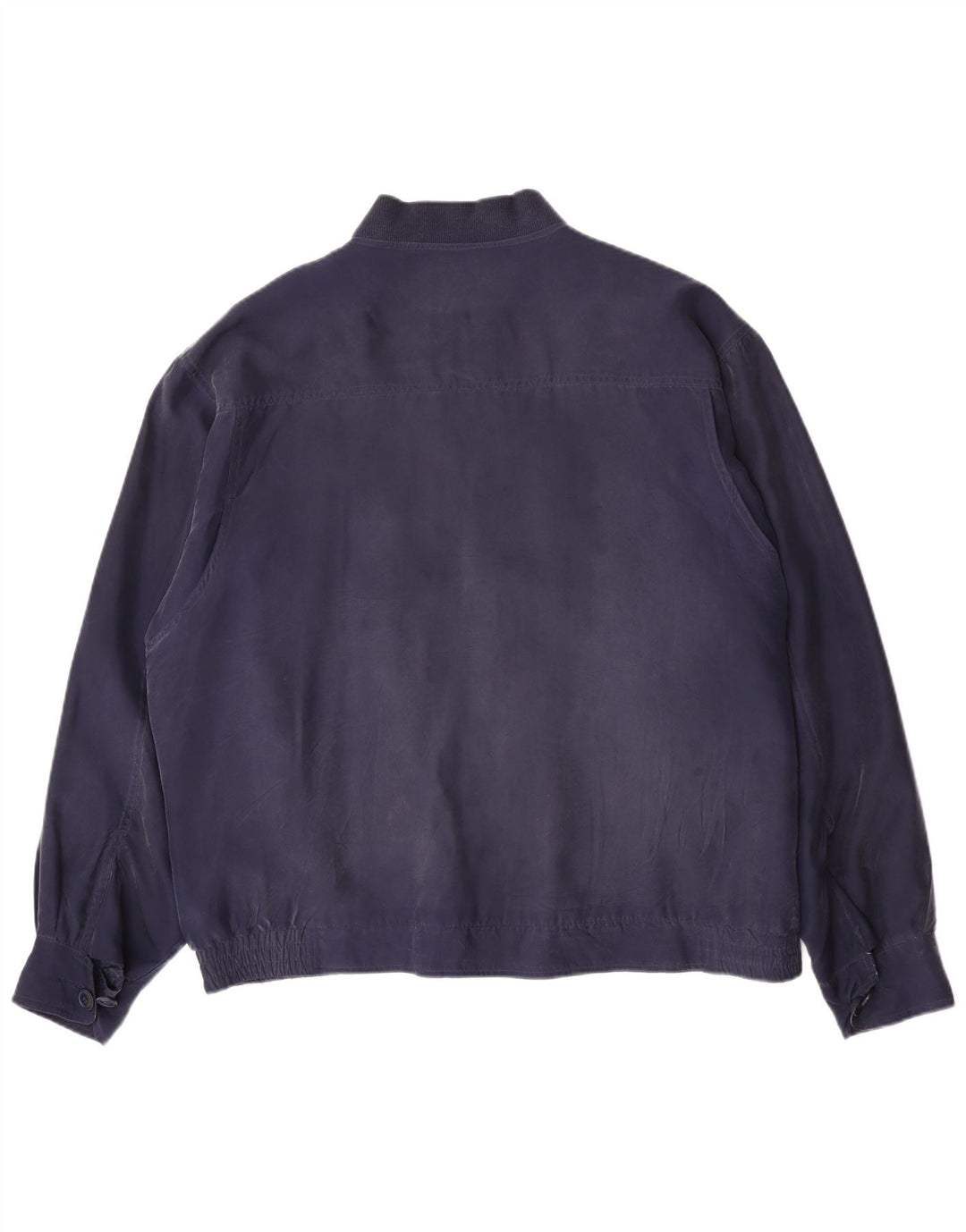 Ανδρικό μπουφάν Leader Bomber UK 42 XL Navy Blue Silk