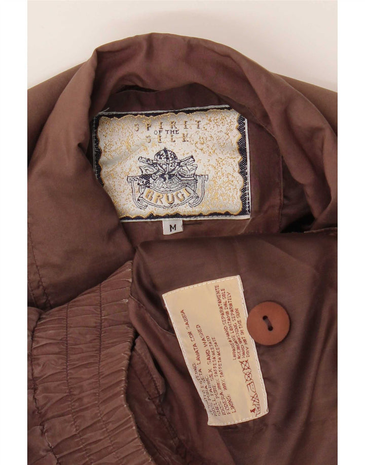 Brugi Ανδρικό μπουφάν UK 38 Medium Brown Silk
