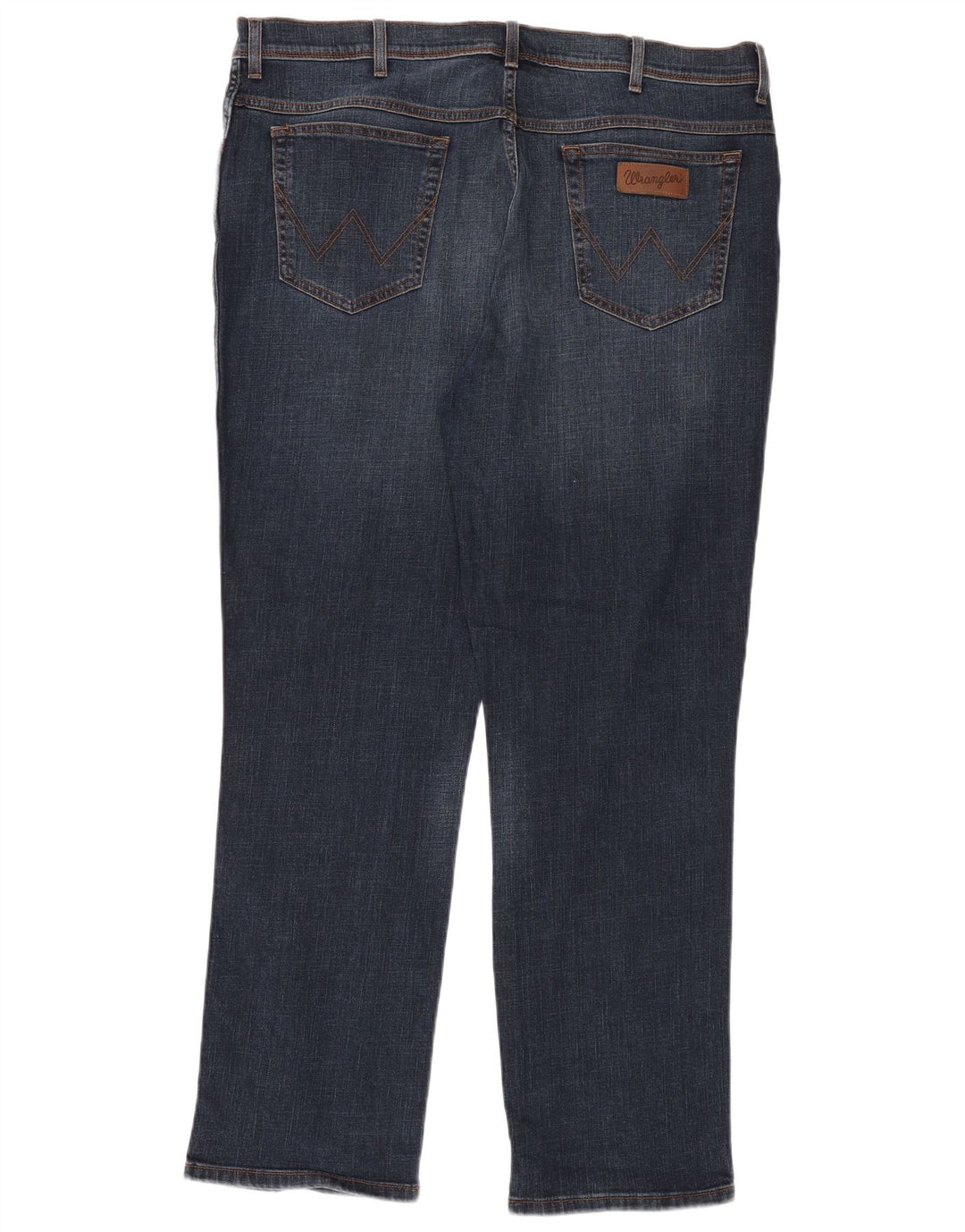 Ανδρικό τζιν ίσιο Wrangler W42 L32 Navy Blue Cotton