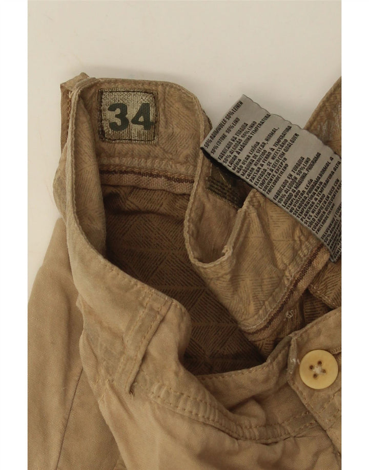 Ανδρικό σορτς Cargo Timberland W34 μεγάλο μπεζ βαμβακερό