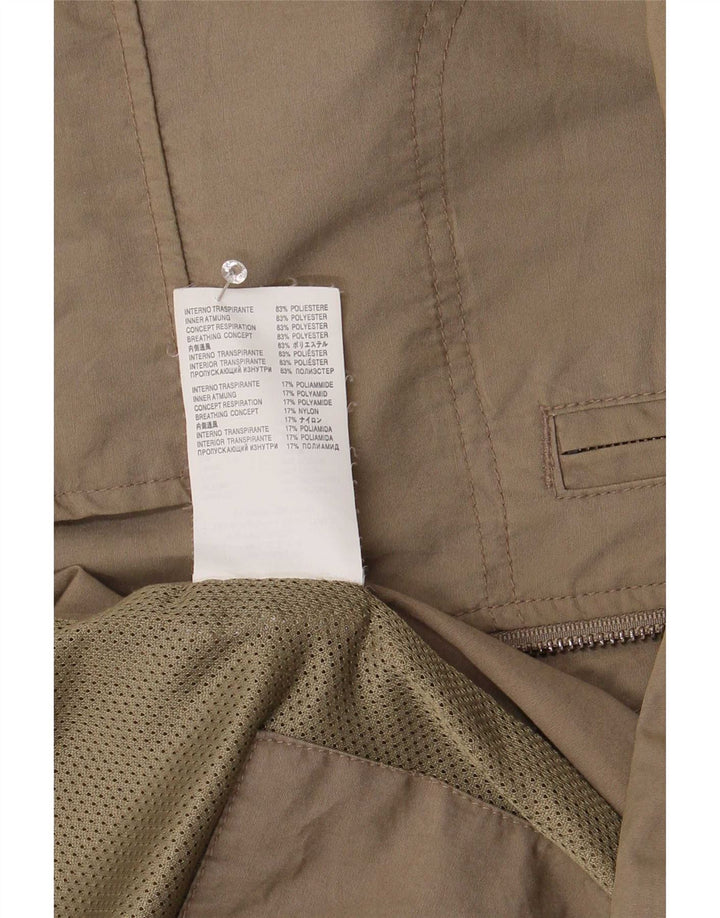 Geox Mens Respira Bomber Jacket UK 42 XL καφέ πολυεστέρας