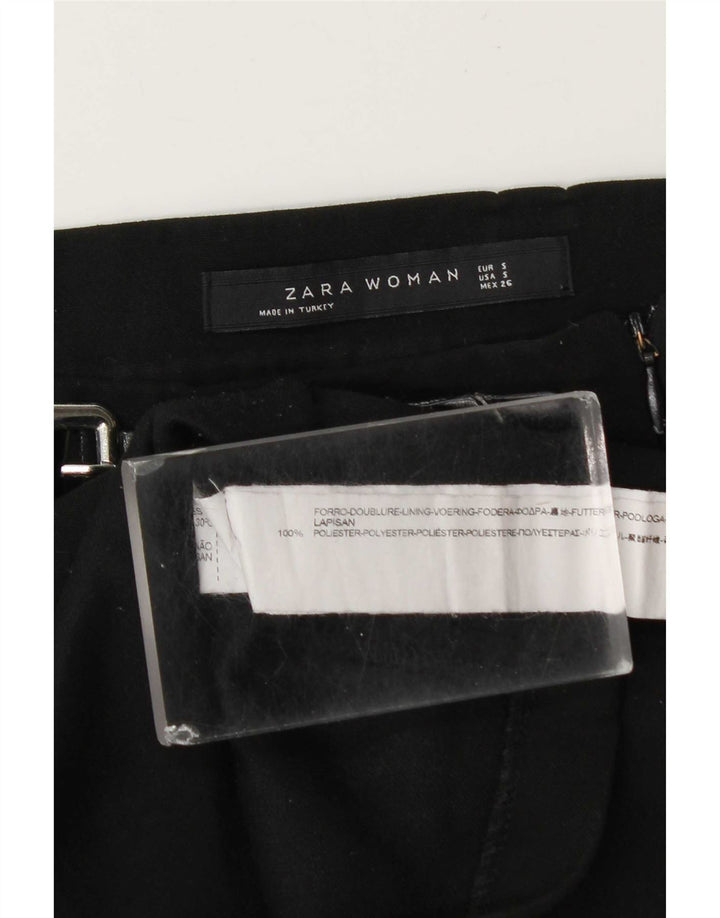 Zara Γυναικεία Μίνι Φούστα Μικρή W27 Μαύρη Πολυεστέρας