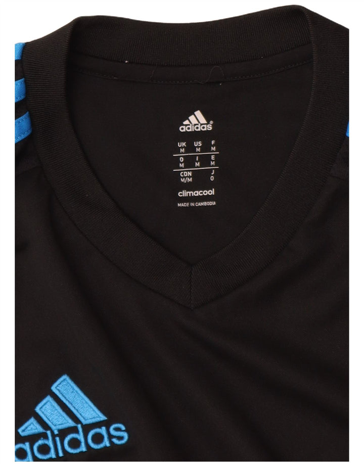 Ανδρικό T-Shirt Climacool ADIDAS Top Medium Black Colourblock