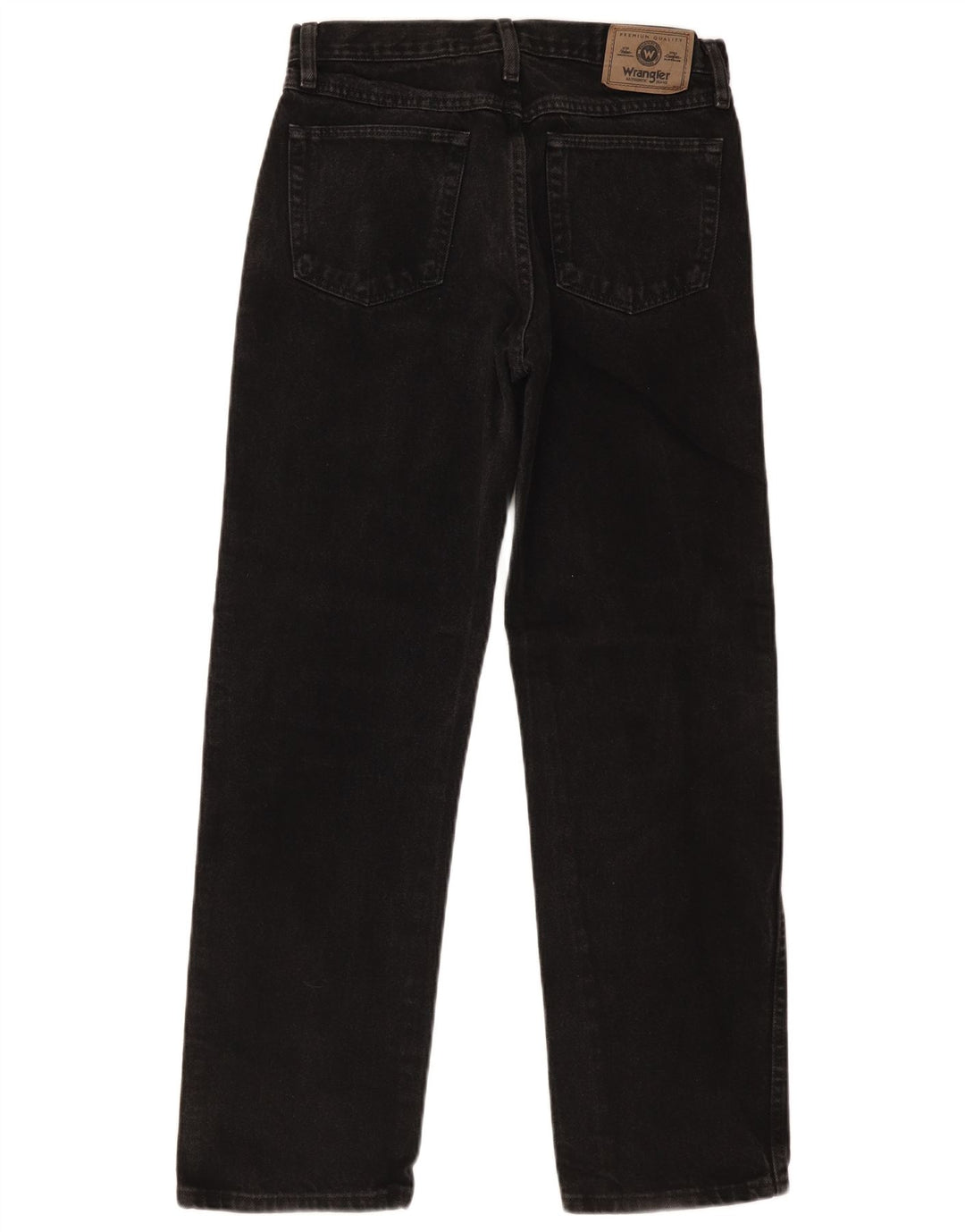 Ανδρικό τζιν ίσιο Wrangler Regular Fit W30 L30 μαύρο βαμβακερό